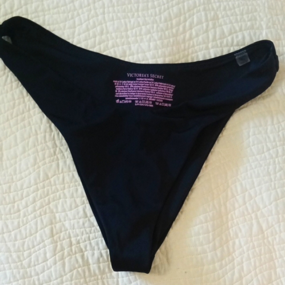Victoria's Secret Elegant Black Swim Bottom